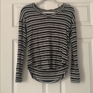 Black White Blue Grey Longsleeve